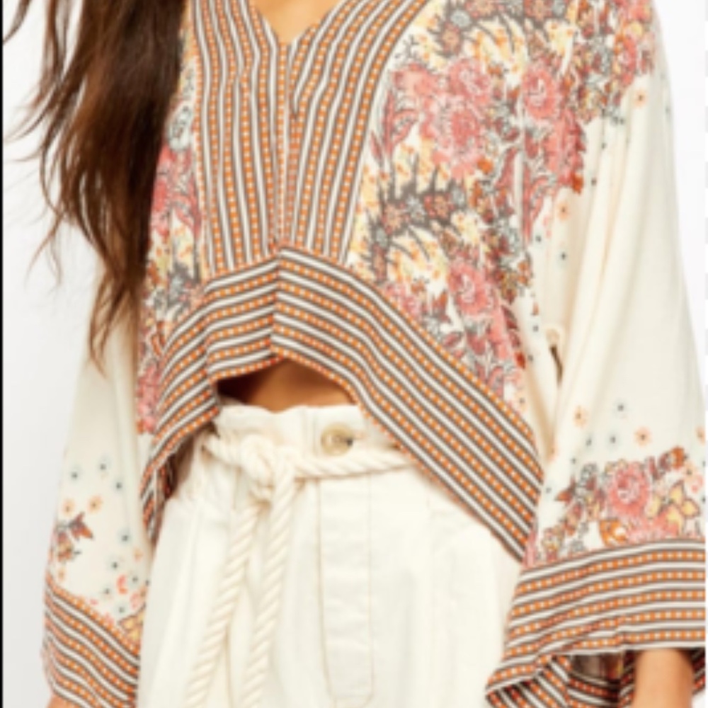 Free People Medium Mix N Match Top